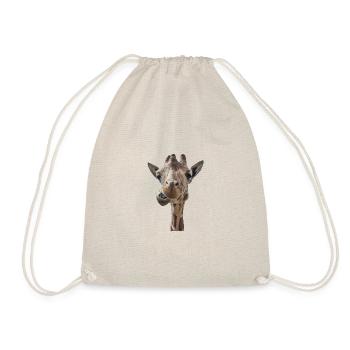 giraffe - Drawstring Bag - nature - Front
