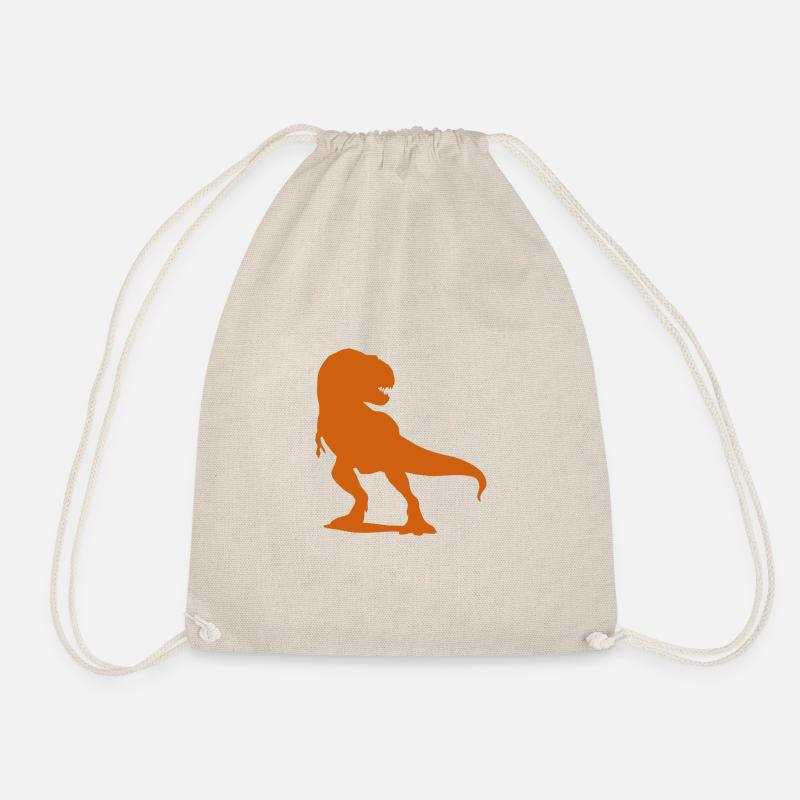 T-Rex - Drawstring Bag - nature