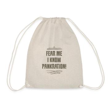 Fear me, I know pancreas - Drawstring Bag - nature - Front