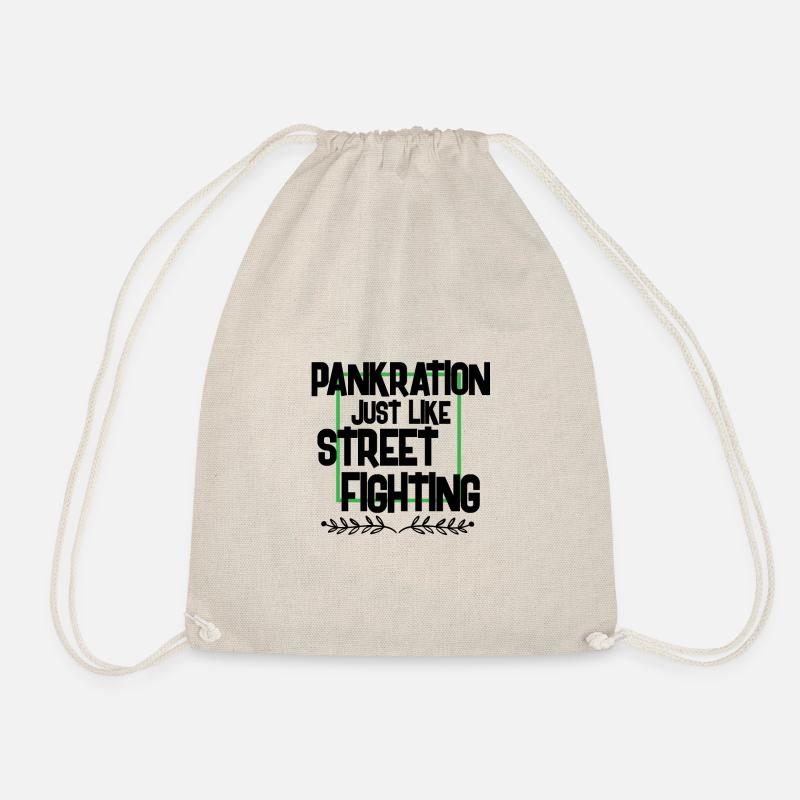 Mix martial art - Drawstring Bag - nature