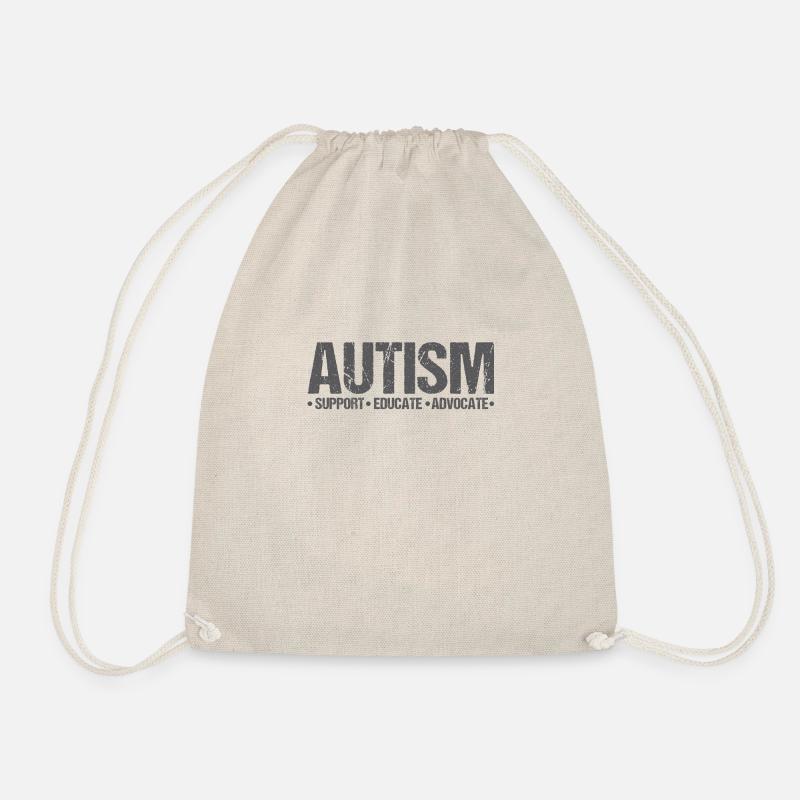Asperger's - Drawstring Bag - nature