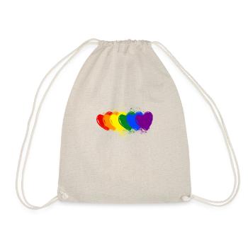 Gay Homosexuell LGBT - Turnbeutel - Natur - Vorne