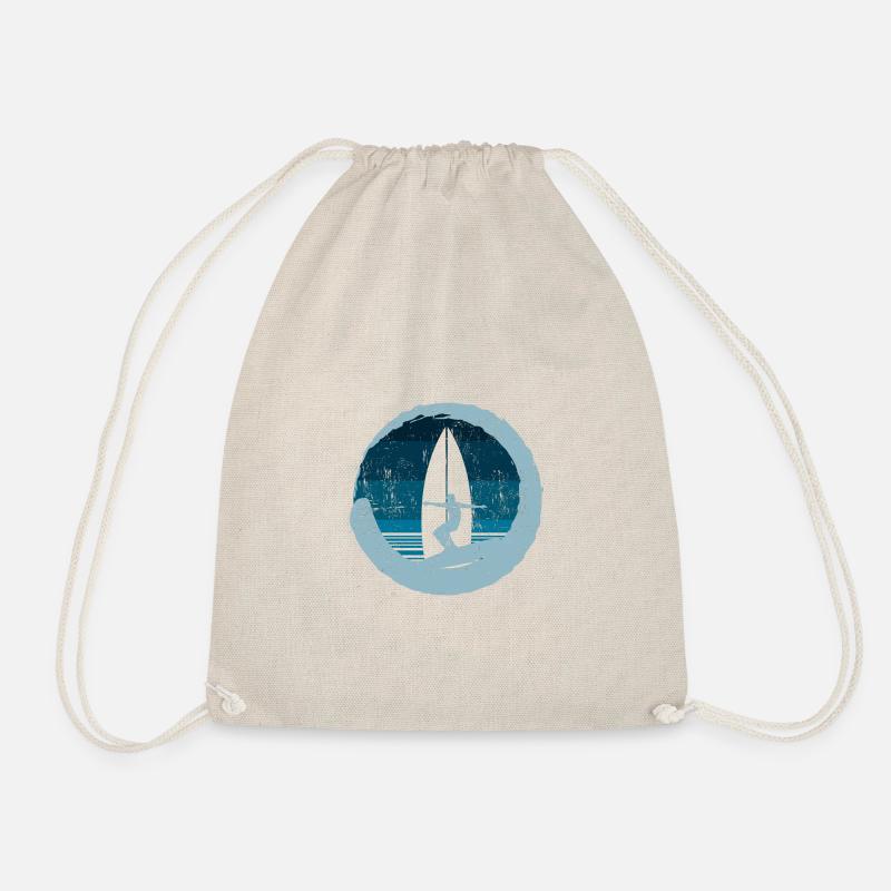 Cool Surfing Design - Turnbeutel - Natur