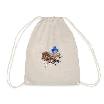 Aquarelle Ross Poney Cavalier Equitation Western - Sac de sport léger - nature - Devant