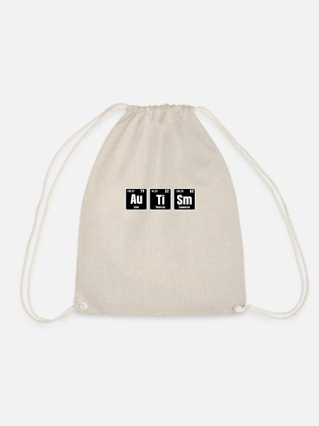 Autism Autism - Drawstring Bag - nature