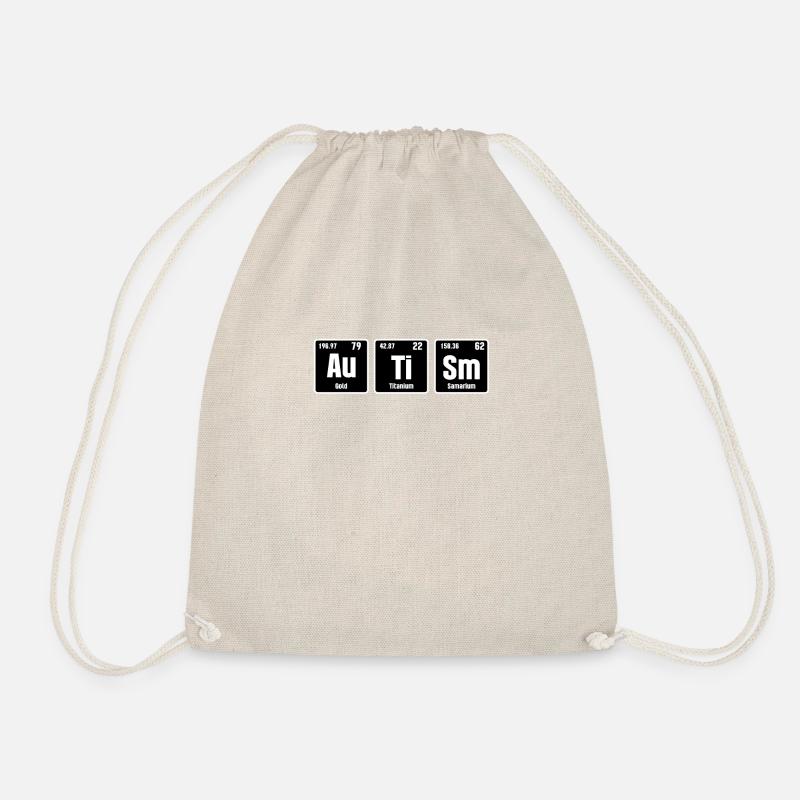 Autism Autism - Drawstring Bag - nature
