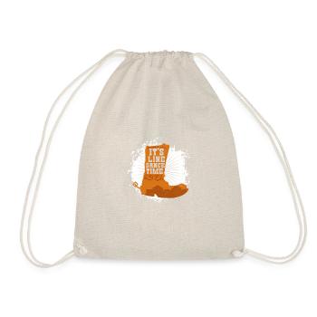 Line Dance Country Dancing Western Hat Bottes - Sac de sport léger - nature - Devant
