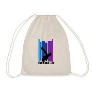 break dancing - Drawstring Bag - nature - Front