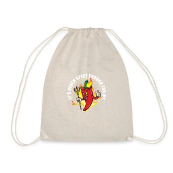 Chili Red Pepper Hot Spicy Meal - Turnbeutel - Natur - Vorne