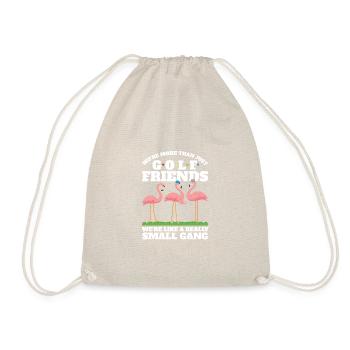 Funny Golf Friends Graphic Flamingo Golf - Sac de sport léger - nature - Devant