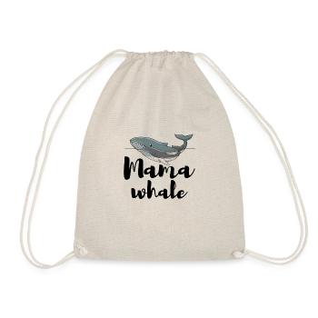 Mama whale - Turnbeutel - Natur - Vorne