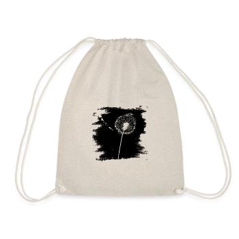 Dandelion with seeds for nature - Drawstring Bag - nature - Front