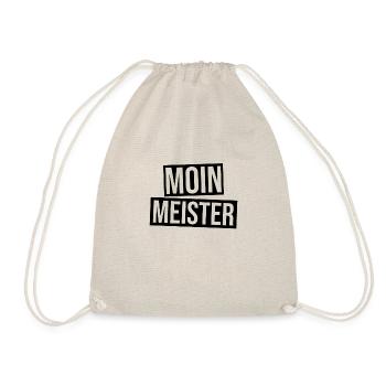 Moin Meister - Turnbeutel - Natur - Vorne