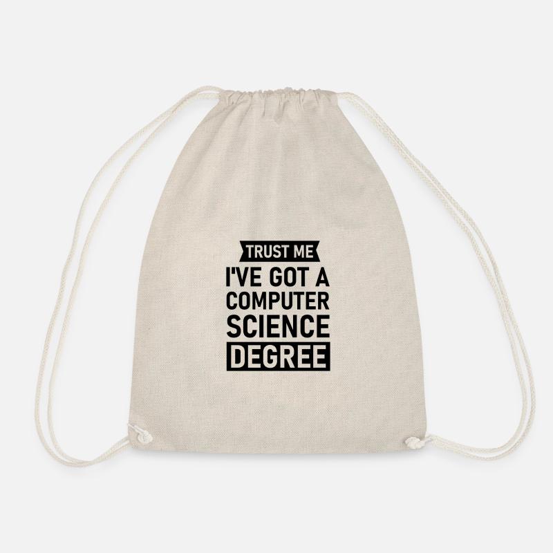 Programmierer Geschenk Informatiker Student Nerd - Turnbeutel - Natur