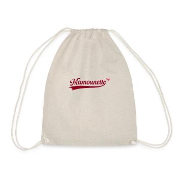 Mamounette Idée Cadeau Pour La Fête Des Mères - Sac de sport léger - nature - Devant