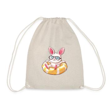 Hase Sommer Comic - Turnbeutel - Natur - Vorne