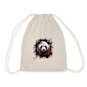 Panda Portrait - Drawstring Bag - nature - Front