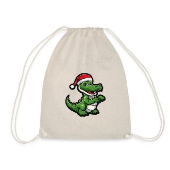 Noël de l’alligator - Sac de sport léger - nature - Devant