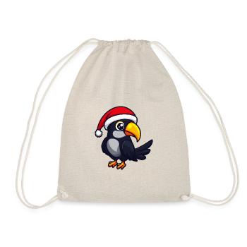 Tukan Vogel Weihnachten Niedlich - Turnbeutel - Natur - Vorne