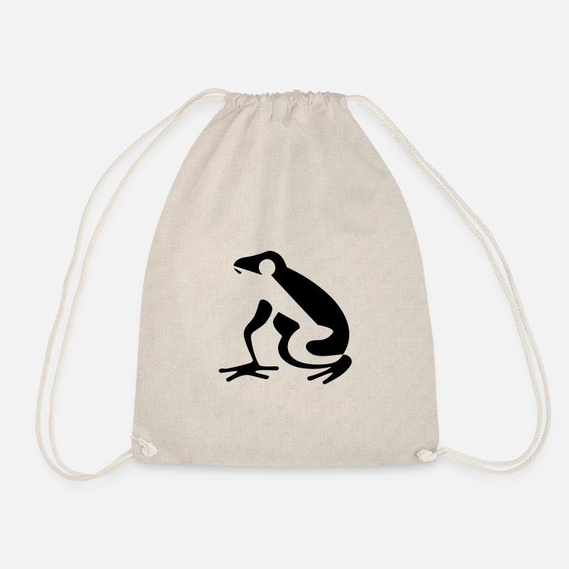 Frosch - Turnbeutel - Natur