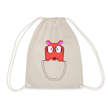 JE TE MANGE - Sac de sport léger - nature - Devant