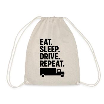 Truck Driver - Drawstring Bag - nature - Front