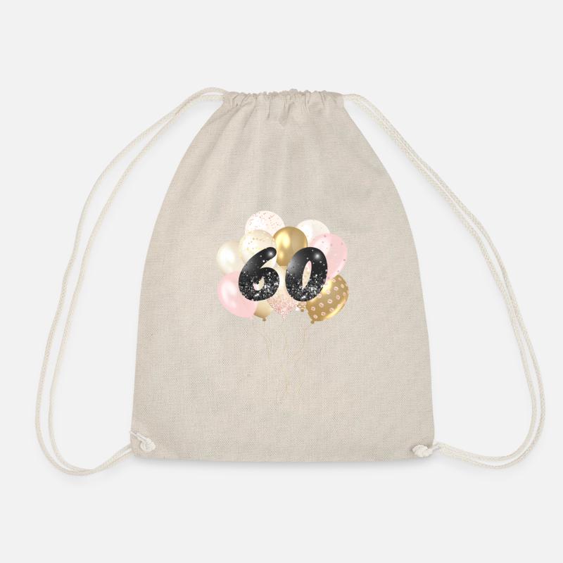 Ballons numéro 60 - Sac de sport léger - nature