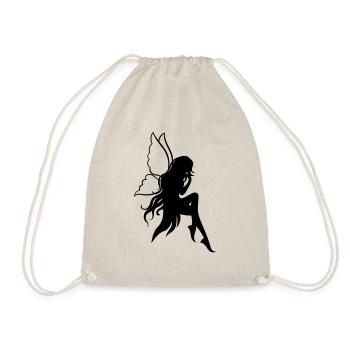 Sweet Fairy Elf Girl - Drawstring Bag - nature - Front