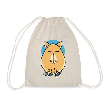 Eggy Katze - Turnbeutel - Natur - Vorne