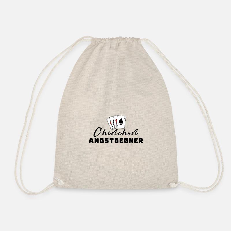 Chinchon fear opponent - Drawstring Bag - nature