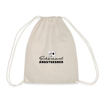 Swimming Fear Opponents - Drawstring Bag - nature - Front