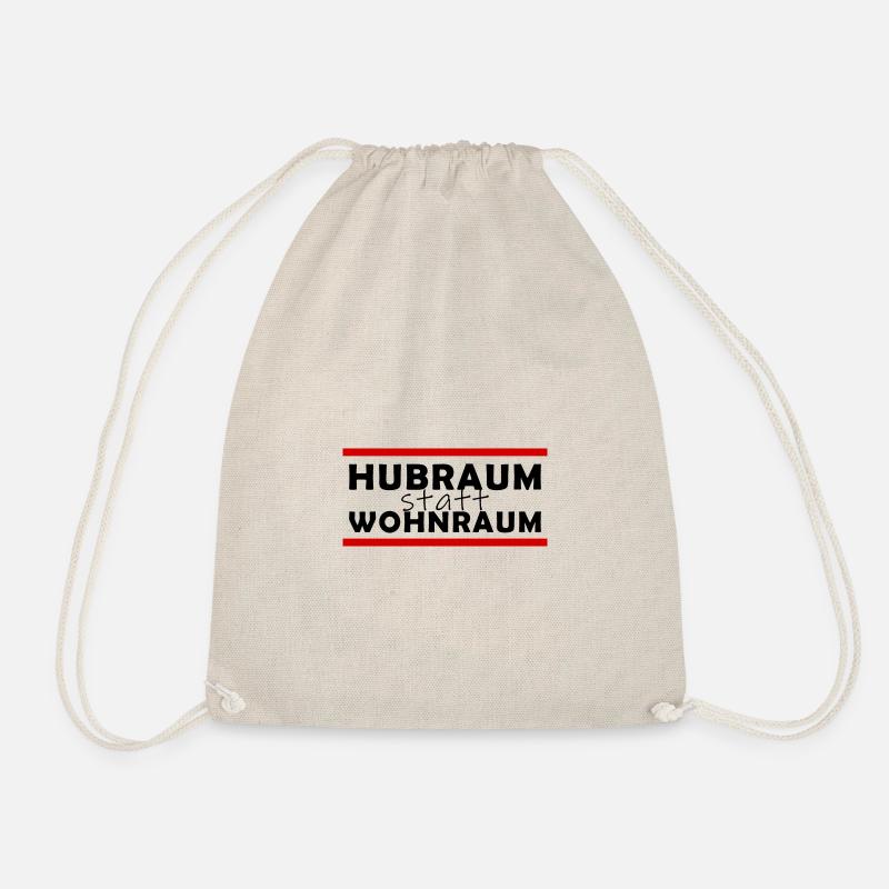 Hubraum statt Wohnraum - Turnbeutel - Natur