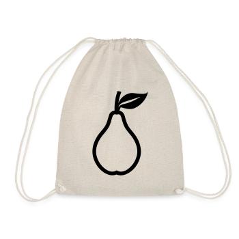 pear - Drawstring Bag - nature - Front