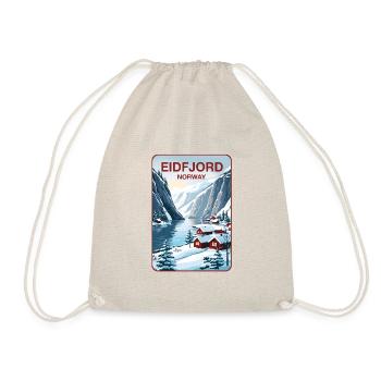 Eidfjord - Drawstring Bag - nature - Front