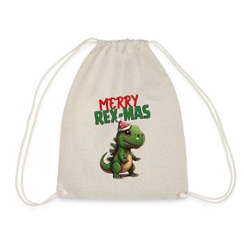 Joyeux Rex-Mas - Sac de sport léger - nature - Devant