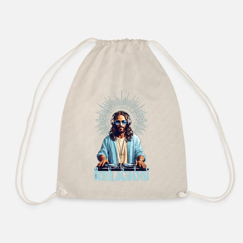 Music - Drawstring Bag - nature