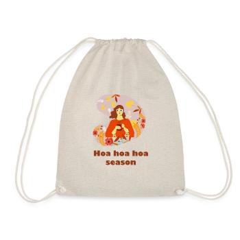Flower season - Drawstring Bag - nature - Front