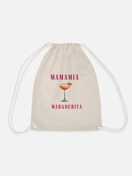 Mamamia Margherita - Turnbeutel - Natur