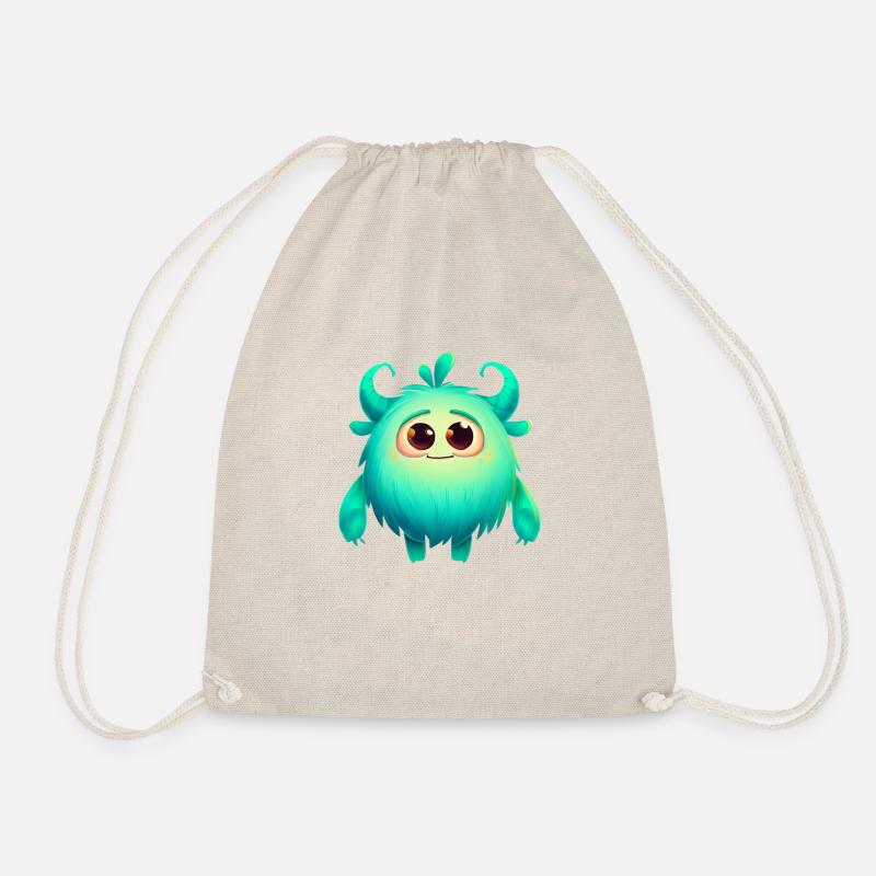 Kleines Monster - Turnbeutel - Natur