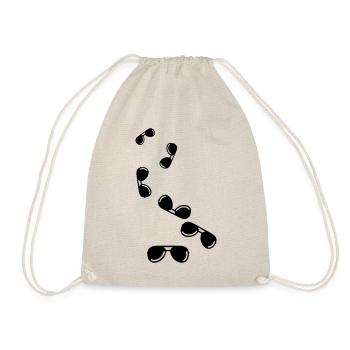 sunglasses icon symbol - Drawstring Bag - nature - Front