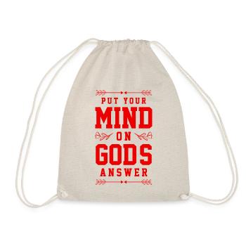 Bible Verses - Drawstring Bag - nature - Front