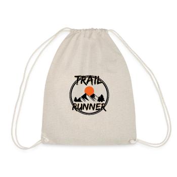 Trail Runner Running Jogging Jogger I Gift - Sac de sport léger - nature - Devant