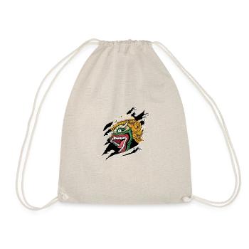 Temple du Cambodge Khmer Vintage drapeau je cadeau - Sac de sport léger - nature - Devant