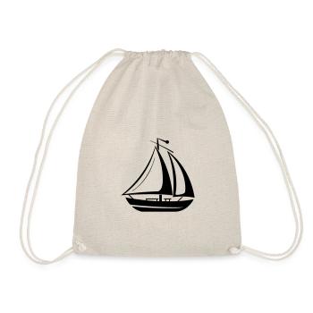 Sailing ship - Drawstring Bag - nature - Front