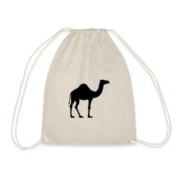 Camel - Drawstring Bag - nature - Front