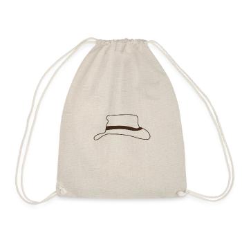 The cowboy hat: the symbol of the Wild West - Drawstring Bag - nature - Front