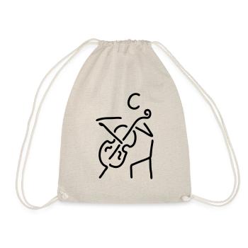 cellist - Turnbeutel - Natur - Vorne