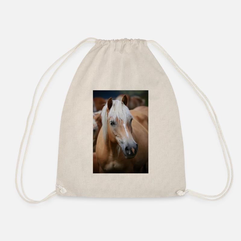 Haflinger - Drawstring Bag - nature