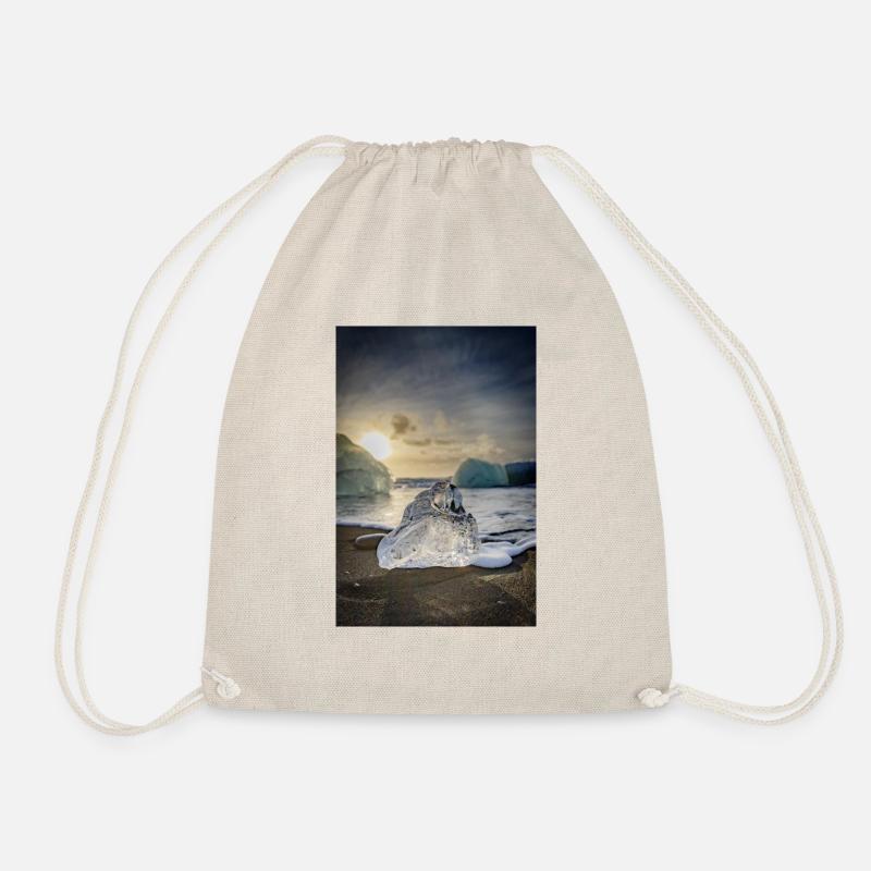 icicle - Drawstring Bag - nature