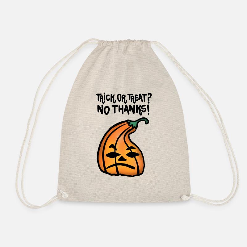 Trick or Treat? No Thanks! - Turnbeutel - Natur